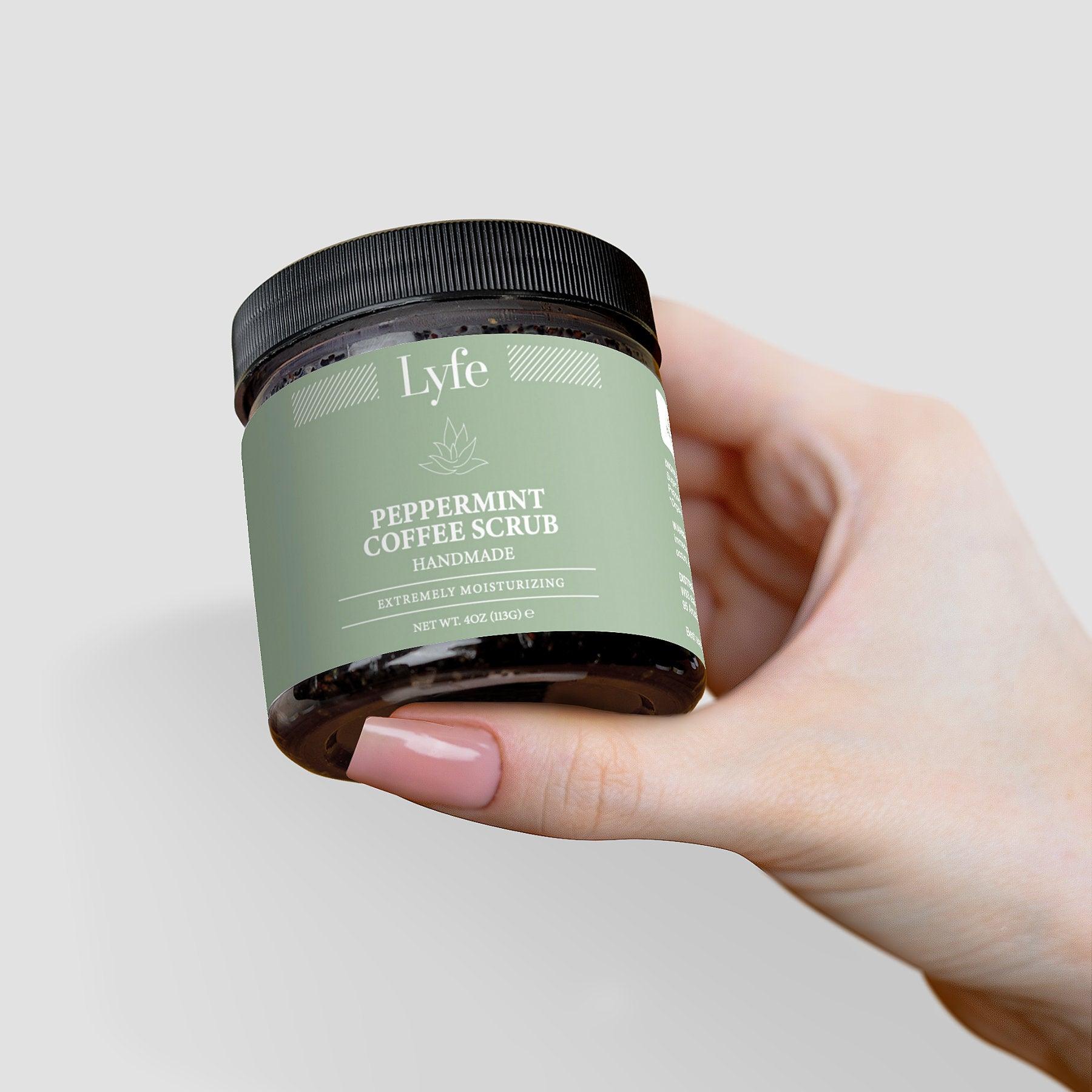 Peppermint Coffee Scrub