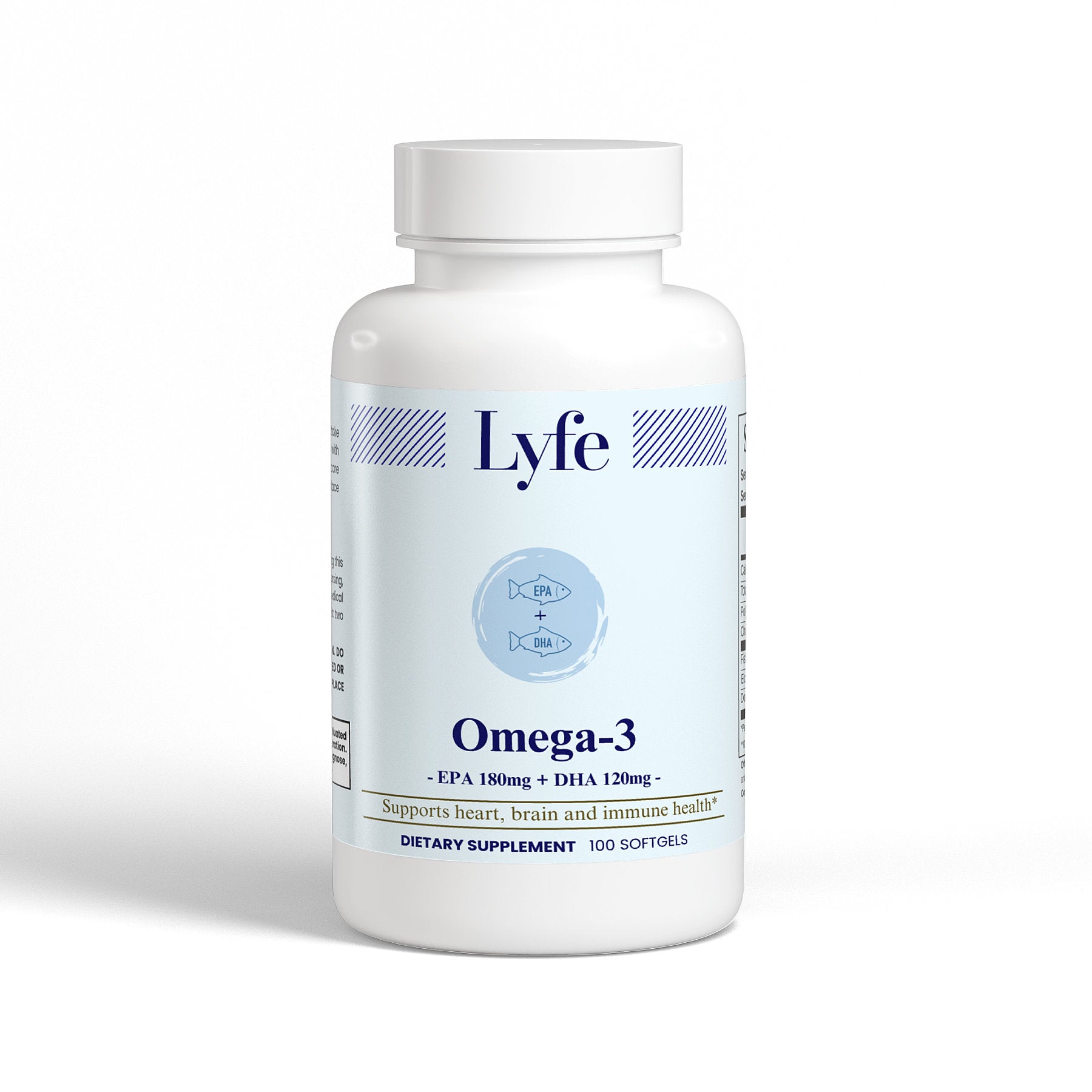 Omega-3 EPA 180mg + DHA 120mg