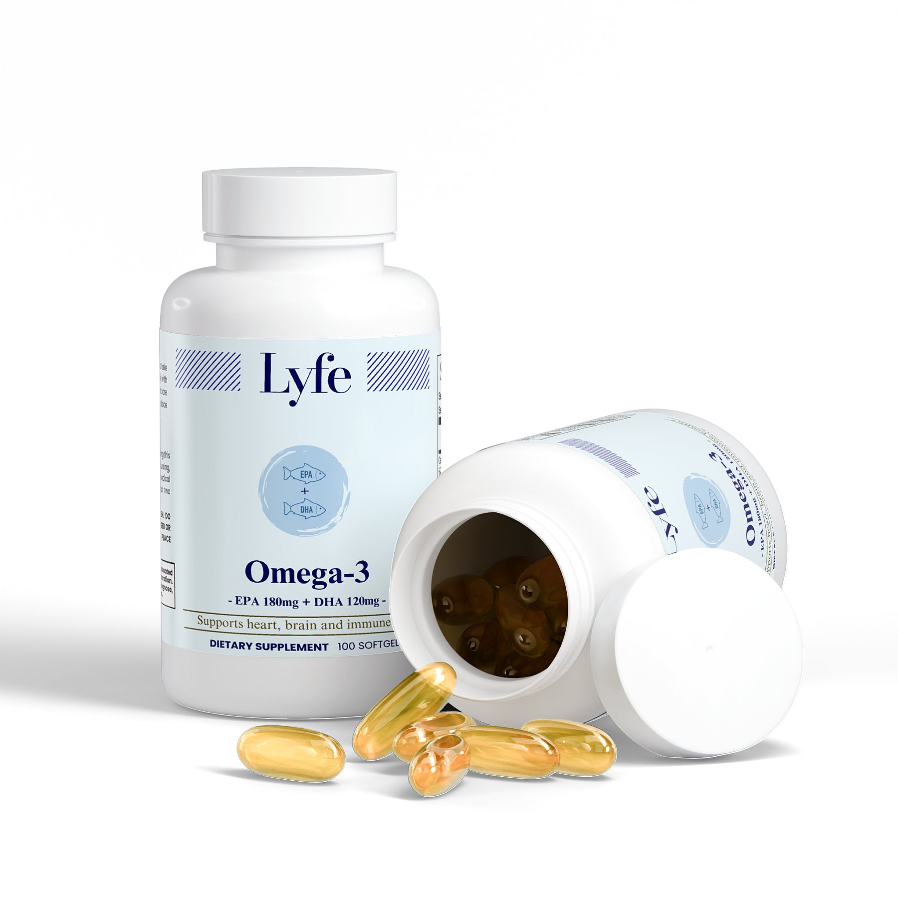 Omega-3 EPA 180mg + DHA 120mg