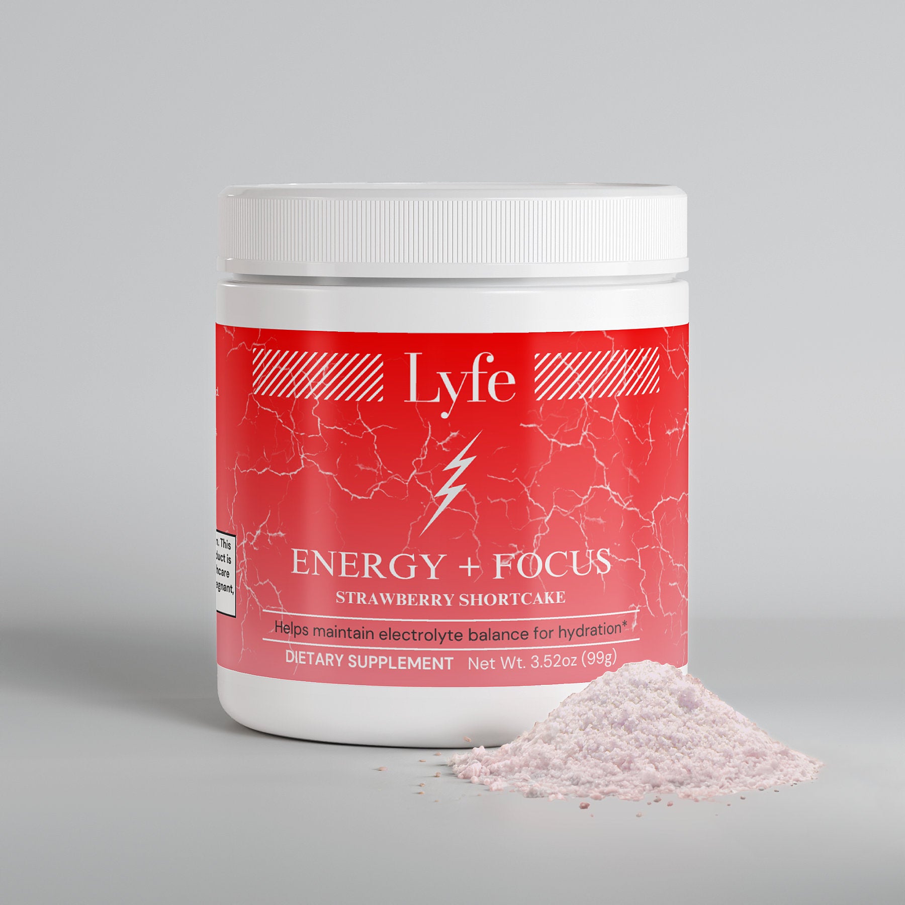 Energy Powder - Strawberry Shortcake